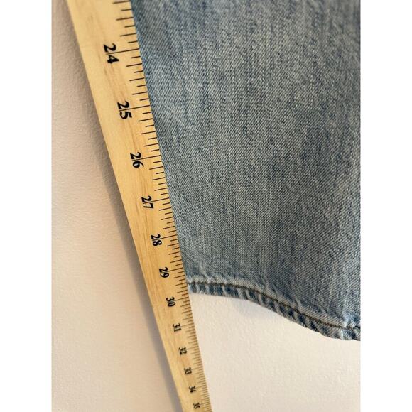 Madewell Lightwash High Rise Curvy Perfect Vintage Straight Leg Jeans Size 25 - Picture 7 of 8